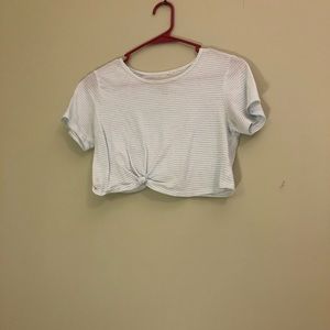 Striped Crop Top